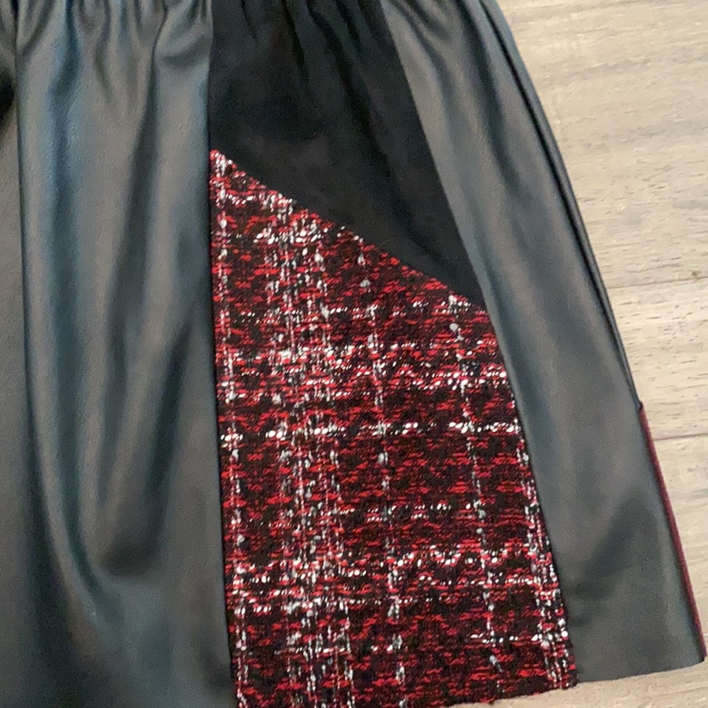 Zara Basic Womens Faux‎ Leather Skirt Womens Size Small - Picture 2 of 8